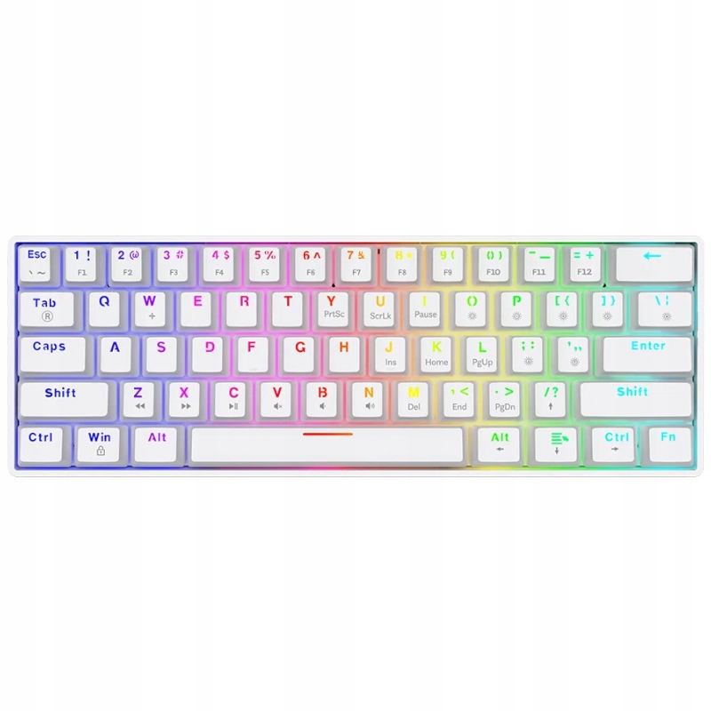 Mechanická klávesnica Savio Whiteout X2